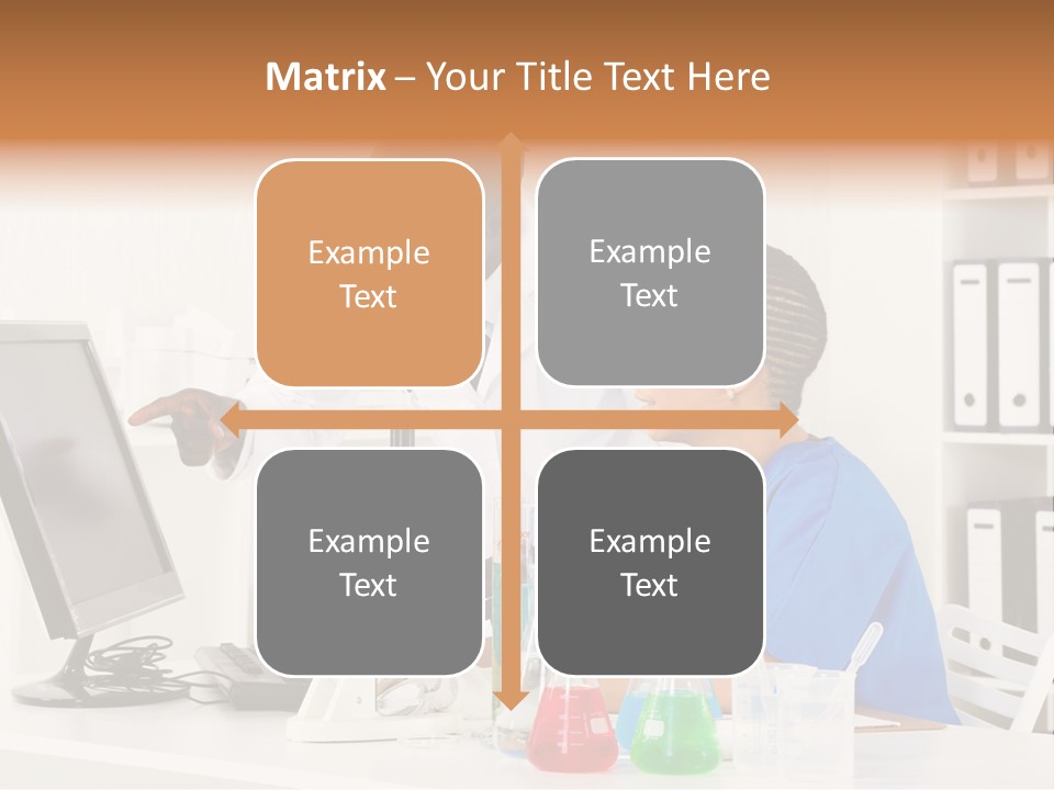 Research Scientific Liquid PowerPoint Template