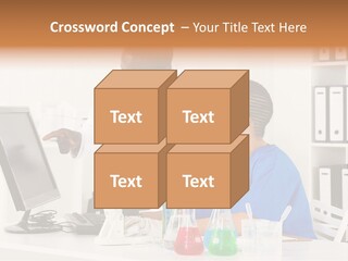 Research Scientific Liquid PowerPoint Template