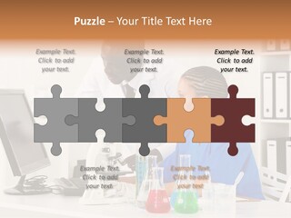 Research Scientific Liquid PowerPoint Template