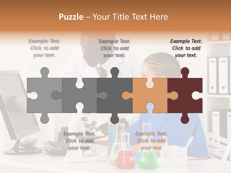 Research Scientific Liquid PowerPoint Template