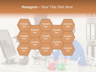 Research Scientific Liquid PowerPoint Template