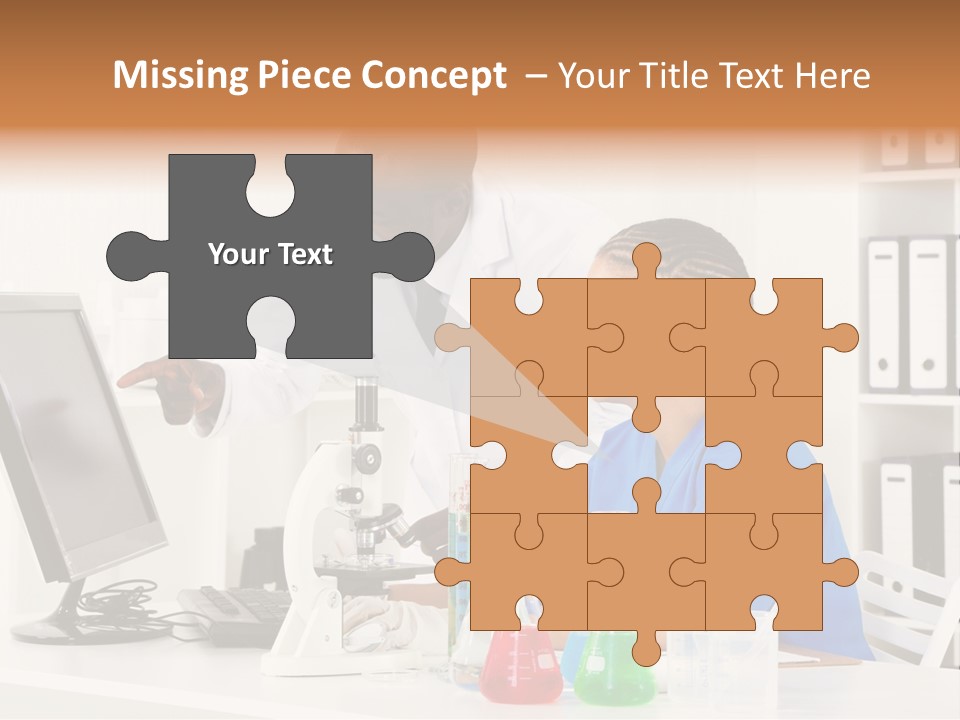 Research Scientific Liquid PowerPoint Template