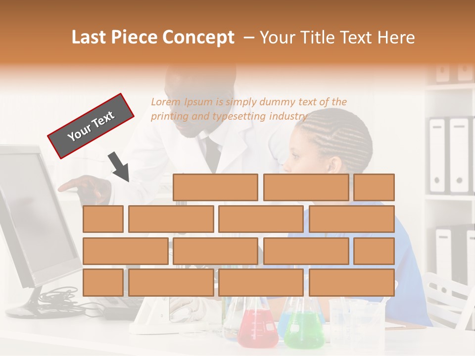 Research Scientific Liquid PowerPoint Template