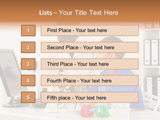 Research Scientific Liquid PowerPoint Template