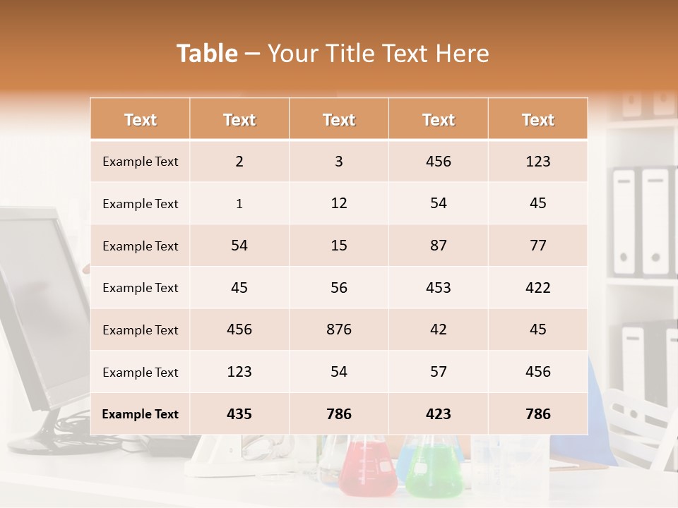 Research Scientific Liquid PowerPoint Template