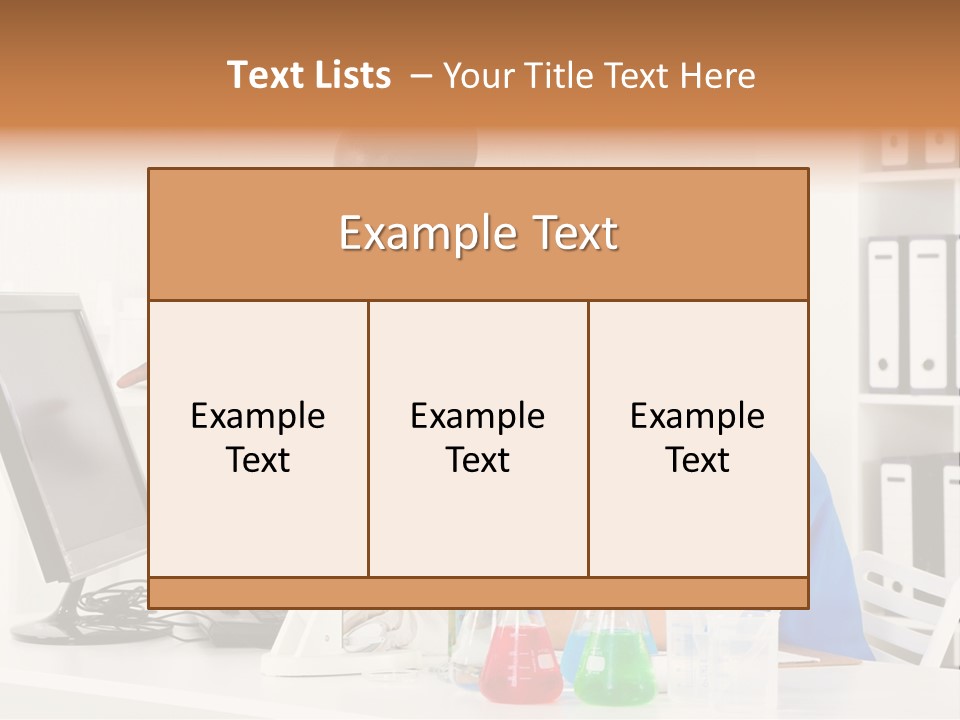 Research Scientific Liquid PowerPoint Template