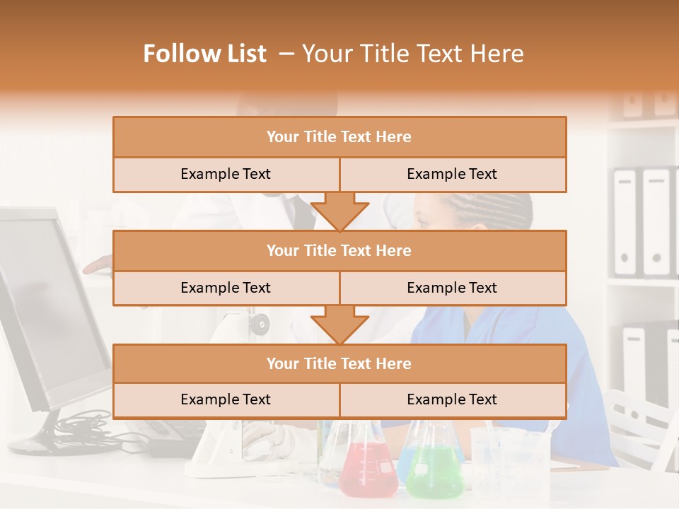 Research Scientific Liquid PowerPoint Template