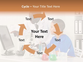 Research Scientific Liquid PowerPoint Template
