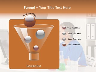 Research Scientific Liquid PowerPoint Template