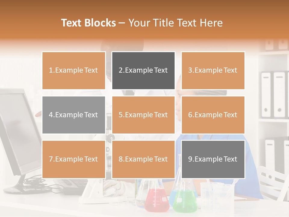 Research Scientific Liquid PowerPoint Template