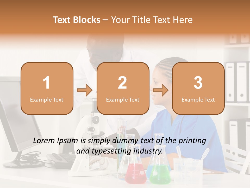 Research Scientific Liquid PowerPoint Template