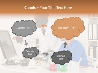 Research Scientific Liquid PowerPoint Template