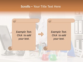 Research Scientific Liquid PowerPoint Template