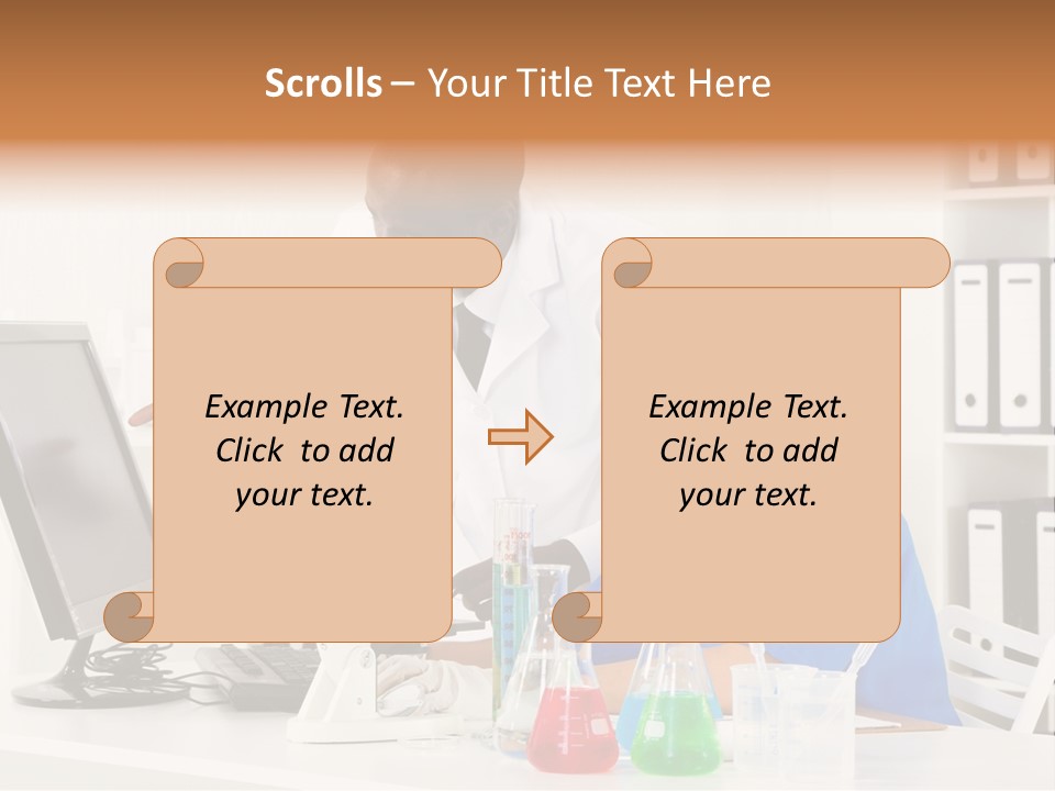 Research Scientific Liquid PowerPoint Template