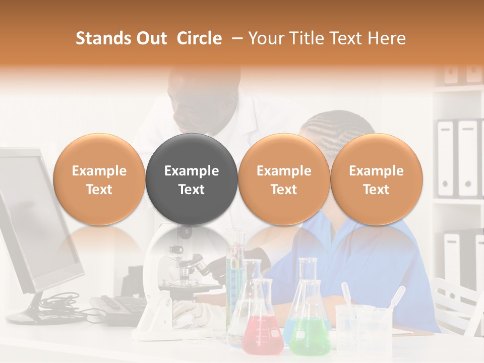 Research Scientific Liquid PowerPoint Template
