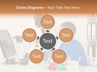 Research Scientific Liquid PowerPoint Template