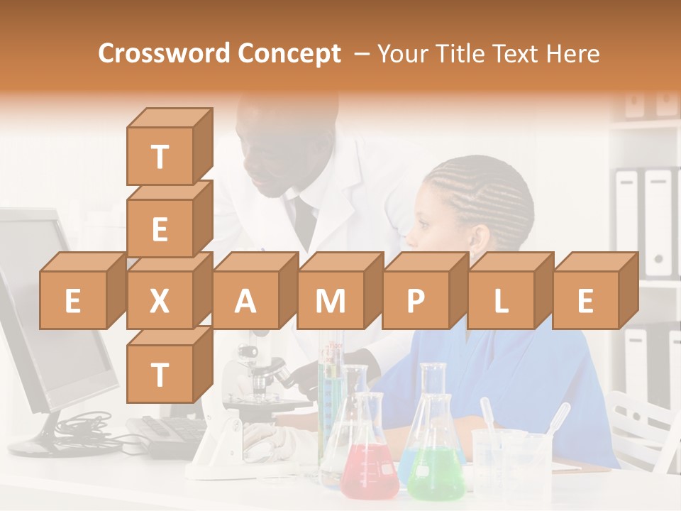 Research Scientific Liquid PowerPoint Template