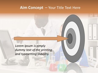 Research Scientific Liquid PowerPoint Template