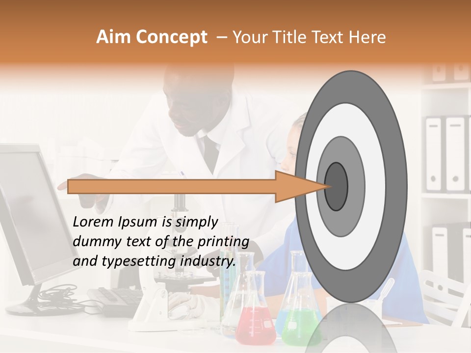 Research Scientific Liquid PowerPoint Template