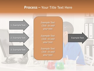 Research Scientific Liquid PowerPoint Template