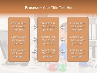 Research Scientific Liquid PowerPoint Template