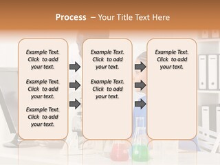 Research Scientific Liquid PowerPoint Template