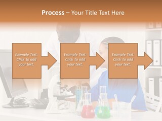 Research Scientific Liquid PowerPoint Template