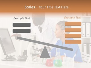 Research Scientific Liquid PowerPoint Template