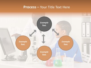 Research Scientific Liquid PowerPoint Template