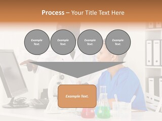 Research Scientific Liquid PowerPoint Template