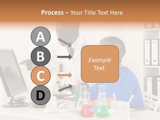 Research Scientific Liquid PowerPoint Template