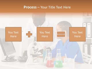 Research Scientific Liquid PowerPoint Template