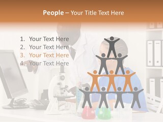 Research Scientific Liquid PowerPoint Template