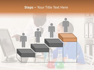 Research Scientific Liquid PowerPoint Template