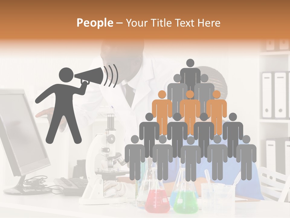 Research Scientific Liquid PowerPoint Template