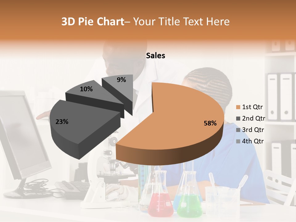 Research Scientific Liquid PowerPoint Template