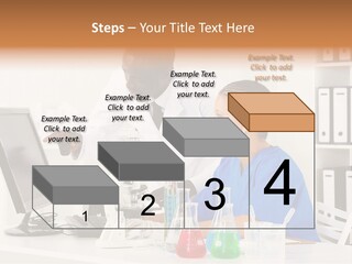 Research Scientific Liquid PowerPoint Template