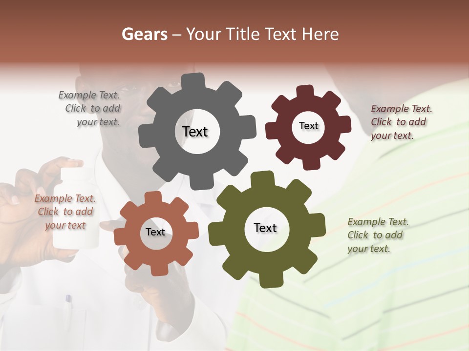 Cold Cure Doctor PowerPoint Template