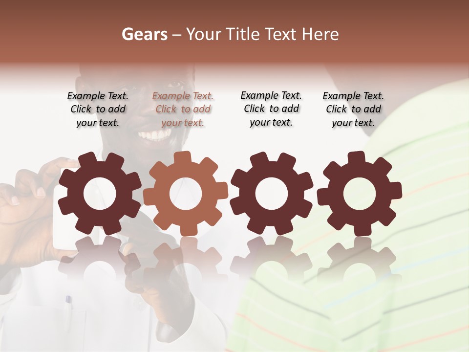 Cold Cure Doctor PowerPoint Template