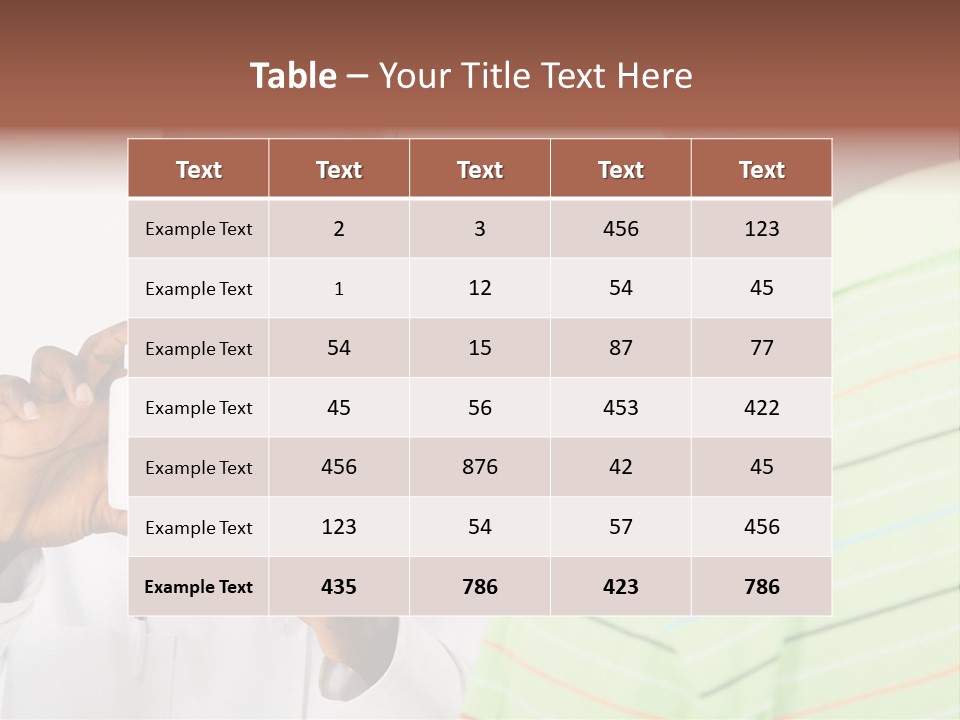 Cold Cure Doctor PowerPoint Template