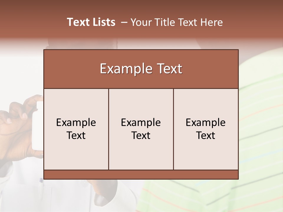 Cold Cure Doctor PowerPoint Template