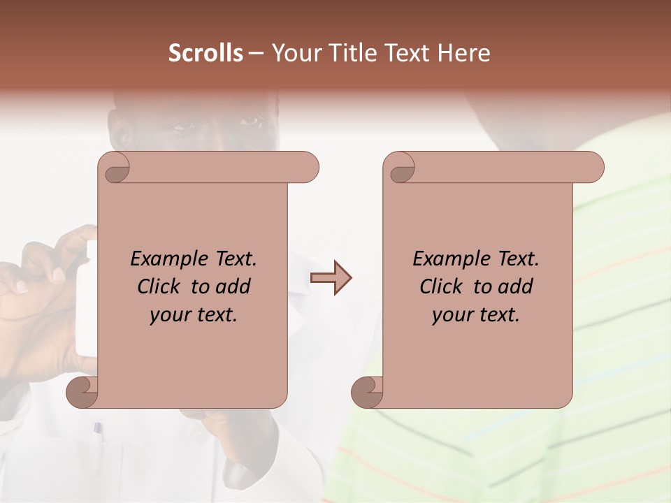 Cold Cure Doctor PowerPoint Template
