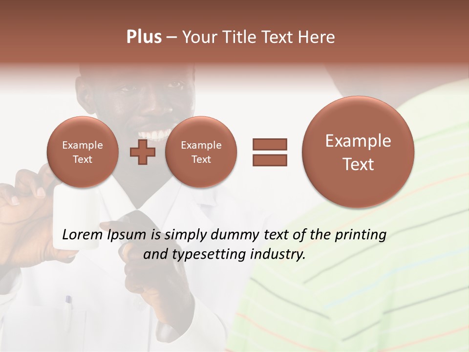 Cold Cure Doctor PowerPoint Template