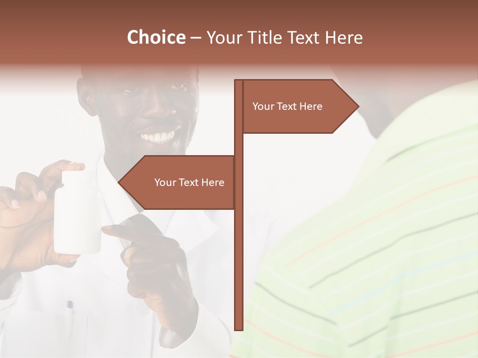 Cold Cure Doctor PowerPoint Template