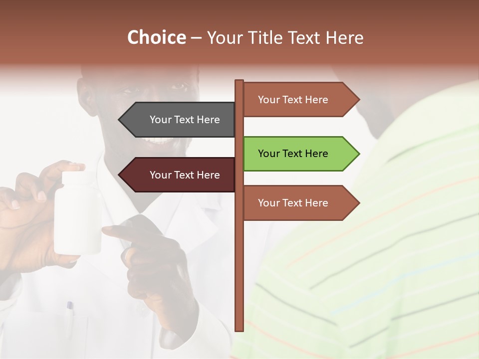Cold Cure Doctor PowerPoint Template