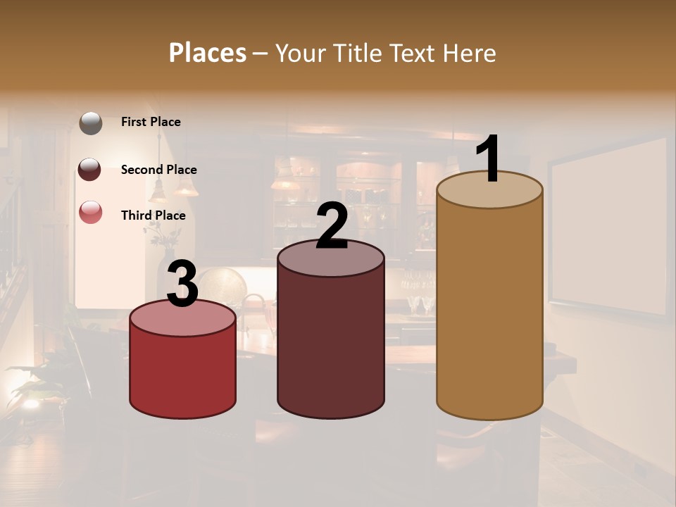 Blue Leisure City PowerPoint Template