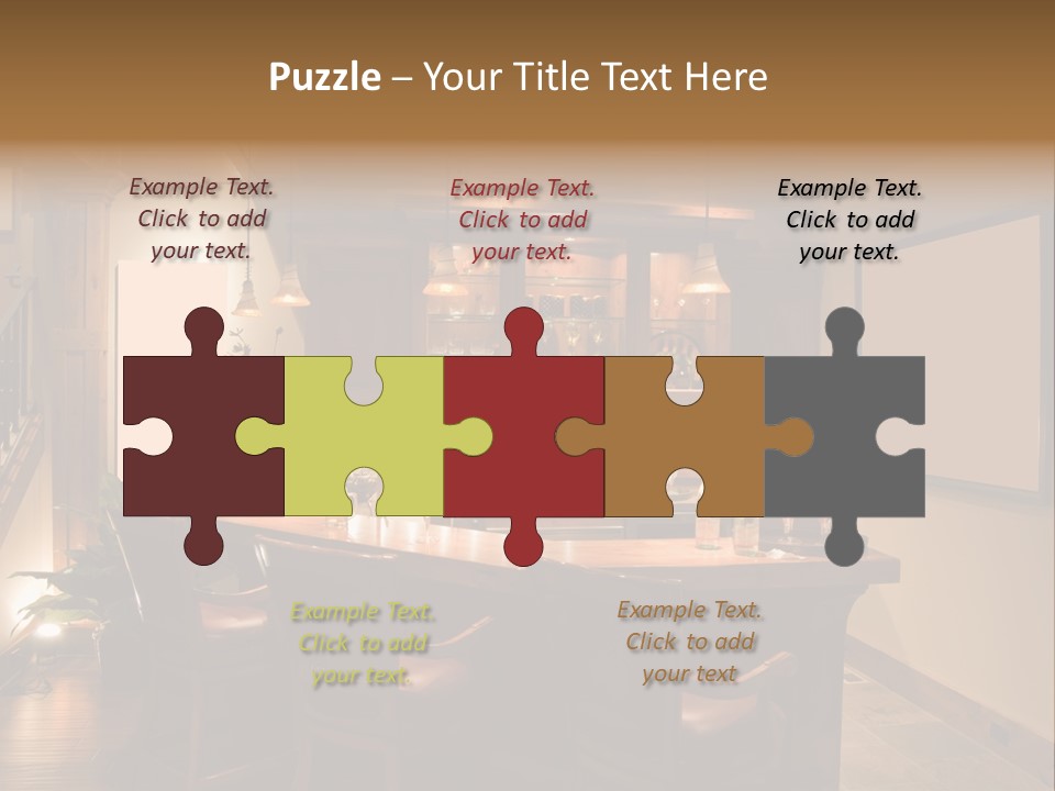 Blue Leisure City PowerPoint Template