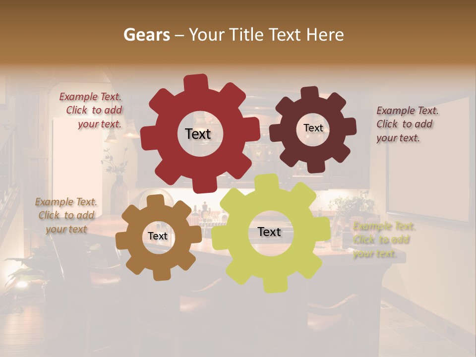 Blue Leisure City PowerPoint Template