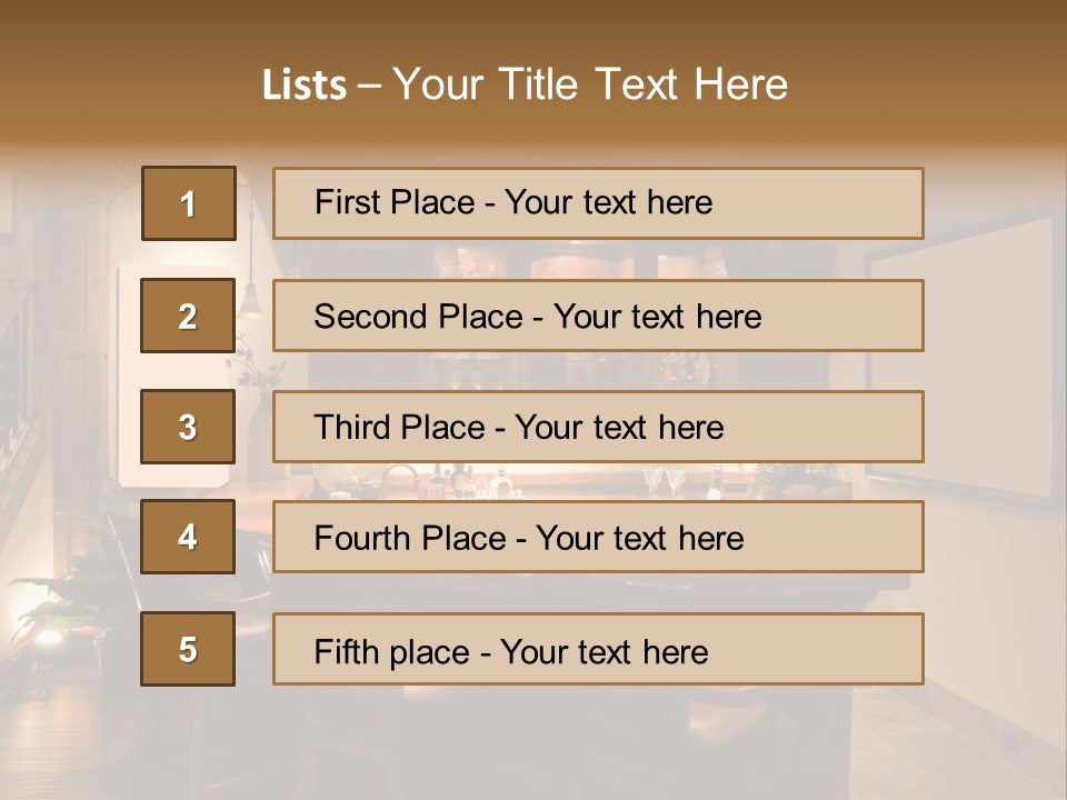 Blue Leisure City PowerPoint Template