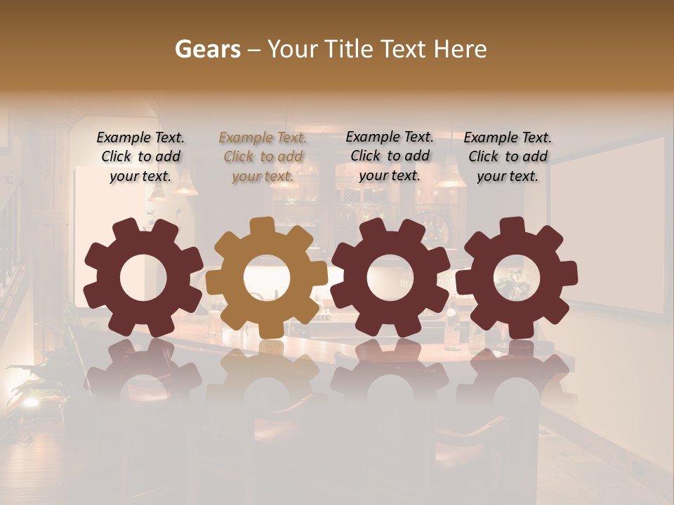 Blue Leisure City PowerPoint Template